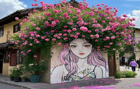 澄江怎么设计网红打卡墙绘