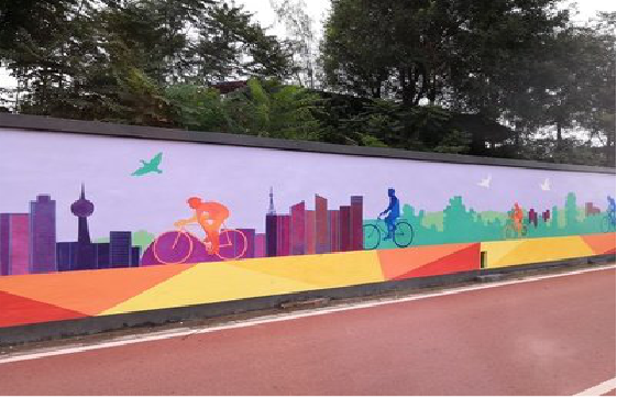 澄江墙体彩绘-围墙