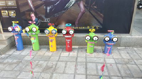 澄江商业区彩绘