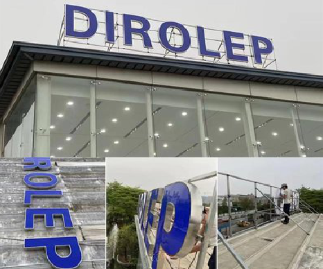 澄江楼顶发光字安装的注意事项。